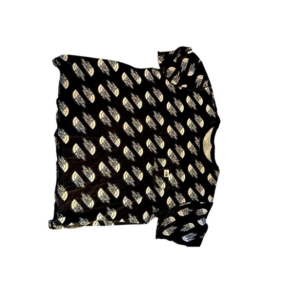 THE NORTH FACE Men's All Over Print Logo Pocket T-Shirt Black Size XL - Picture 6 of 6